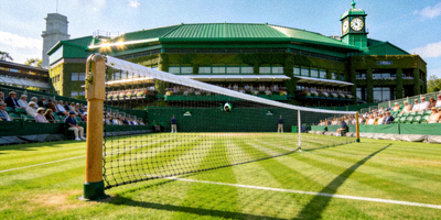 温布尔登网球锦标赛草地赛场